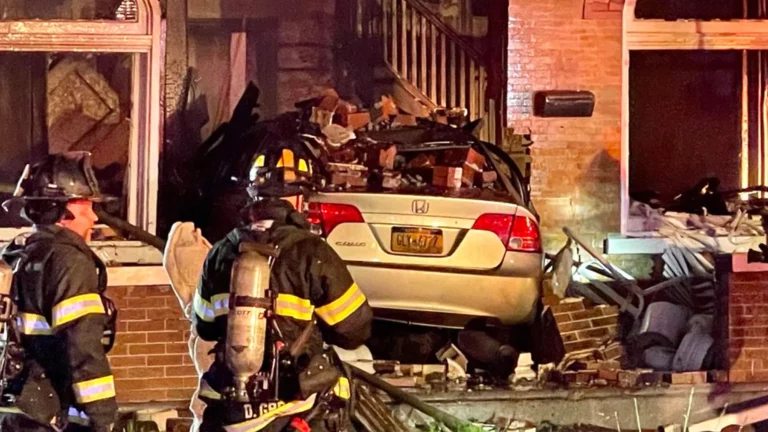 Car Slams into Vacant PA Home, Sparks Fire