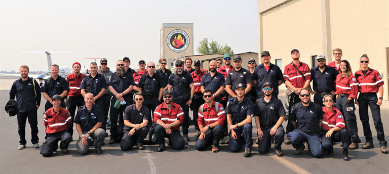 Firefighting help arrives from Quebec