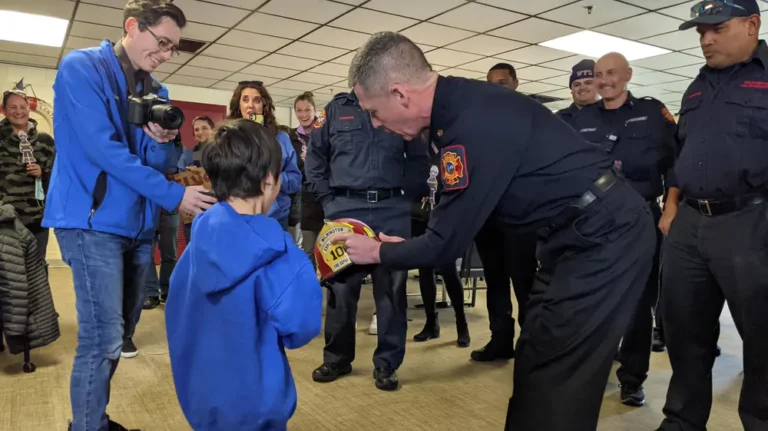 DE Child Beats Cancer, Becomes ‘Firefighter’