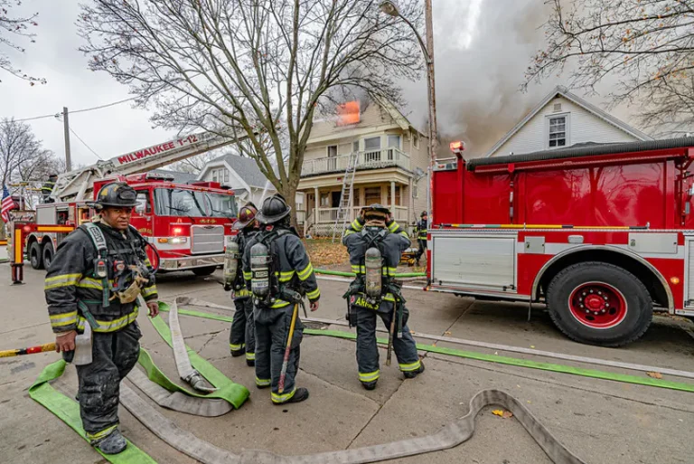 Two WI Firefighter Injured in Fire that Heavily Damaged Home