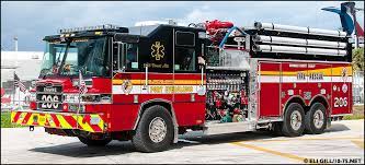 Ladder Truck Catches Fire in FL Fleet Facility