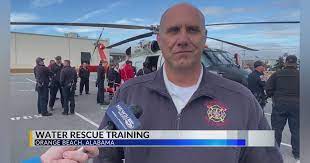 AL Firefighters Hone Water Rescue Skills with Coast Guard