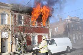 NJ Firefighters Battle Stubborn Apartment Fire