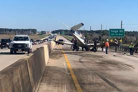 No One Hurt When Small Plane Lands on TX Highway