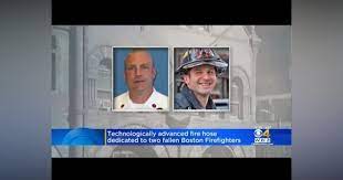 Technologically Advanced Fire Hose Dedicated to Fallen Boston Firefighters