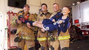 CA Girl Gets Fire Truck Ride to Championship Game