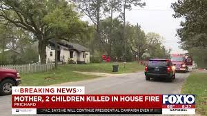 Mom, Two Children Perish in AL House Fire