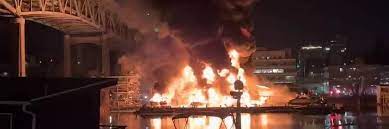 Arson Suspect Nabbed as Dozens of Boats Burn on WA Lake