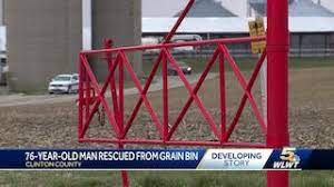 Man Stuck in Grain Bin Rescued by OH Crews