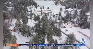 Record-Setting Snowstorm in CA Mountains Leaves at Least a Dozen Dead