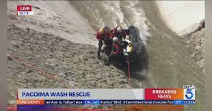 CA Swiftwater Team Rescues Man From Storm Wash