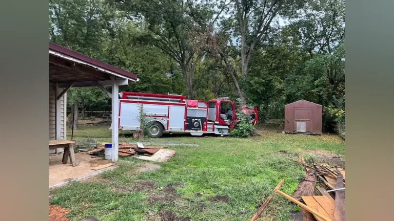 MO Woman Drives Rig Through Fire Station Door