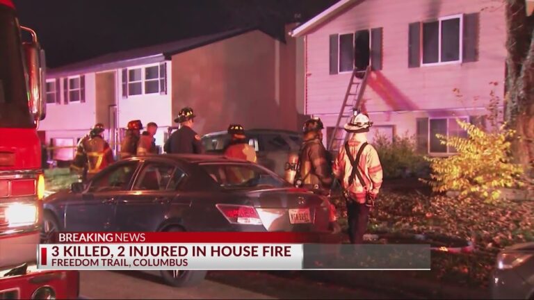 House Blaze in Columbus Kills Three, Injures Two