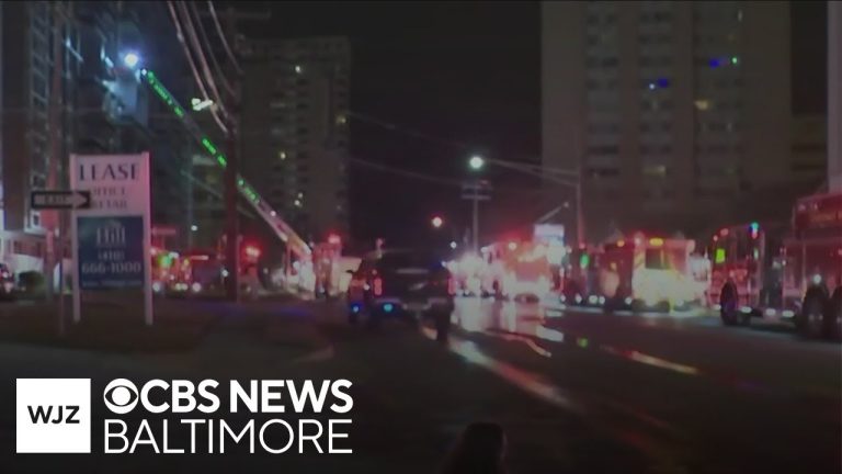 Baltimore High-Rise Fire Injures 13 in Three-Alarm Blaze