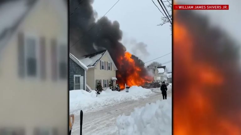 Mass. House Explosion Injures Mother, Child, Displaces Several Families