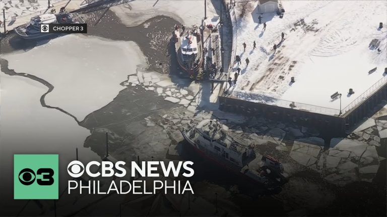 New Jersey firefighter dies after falling into icy water during marina fire response