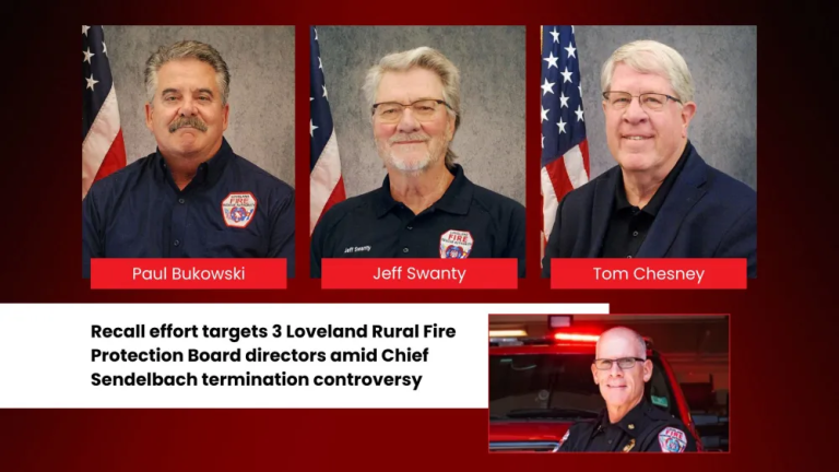 Colorado Residents Seek Recall of Fire Board Members Amid Chief Controversy