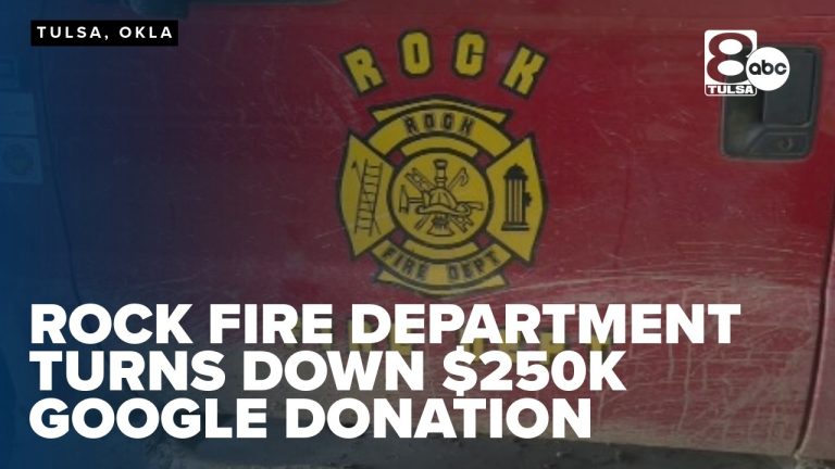 Oklahoma fire chief rejects $250K Google donation tied to data center construction