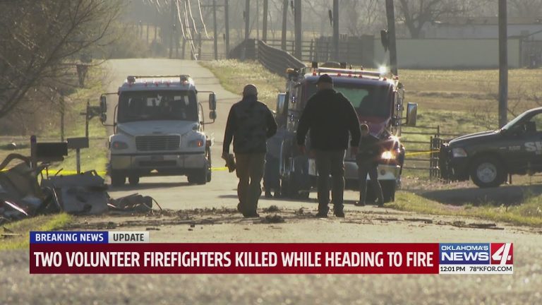 Oklahoma communities mourn firefighters killed in tanker rollover