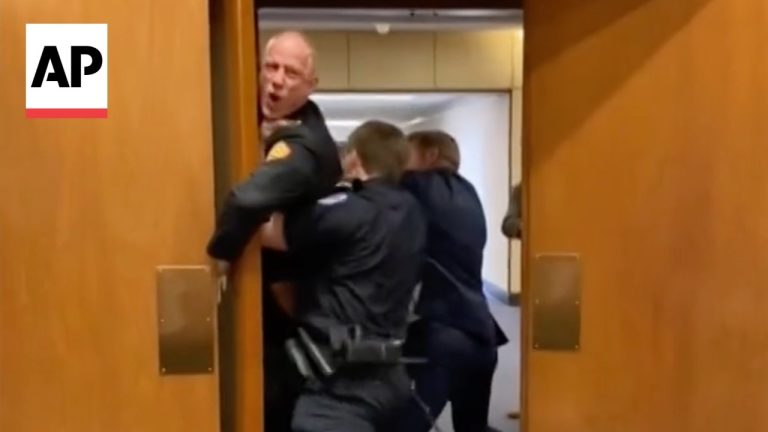 N.C. Firefighter, Marine Placed on Administrative Leave After Protest During Senate Hearing