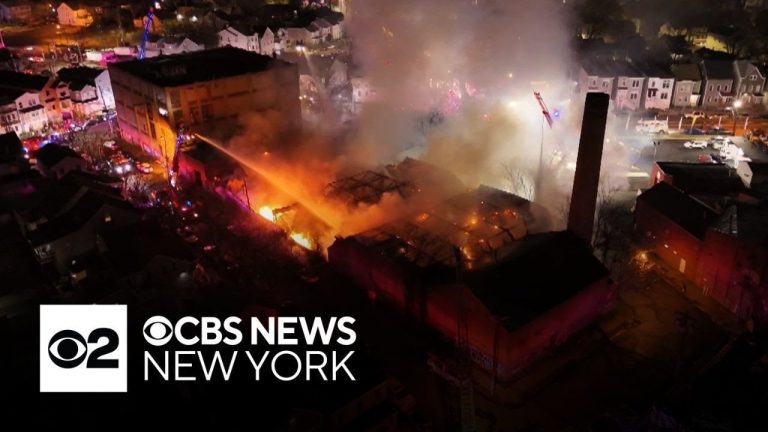 New Jersey five-alarm chemical factory fire ends with demolition of abandoned plant