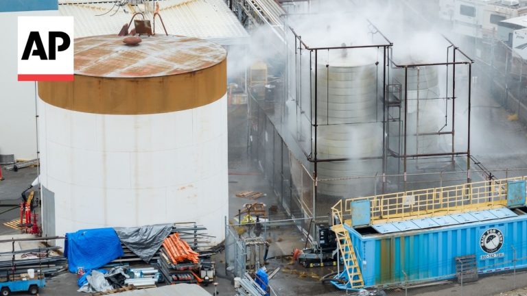 California Evacuation Orders Lifted After Chemical Tank Damage Stabilized