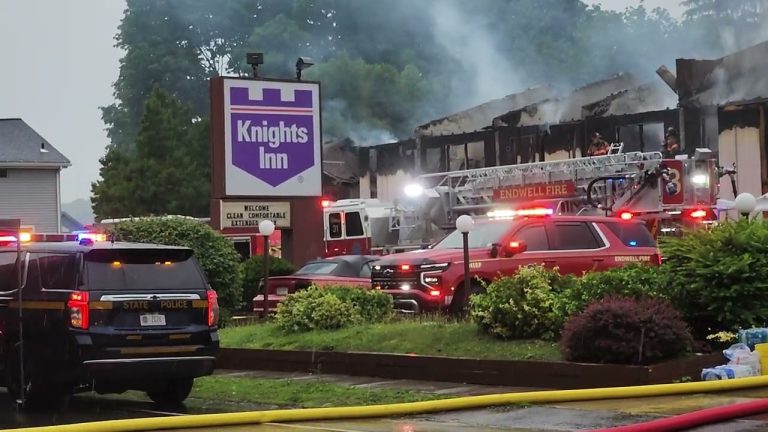 Six Killed in Fast-Moving Fire at Endwell Knights Inn Hotel