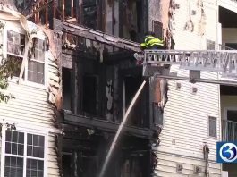 Three-Alarm Fire Tears Through Groton, Conn. Apartment Complex; 12 Departments Respond, 50-Plus Residents Displaced