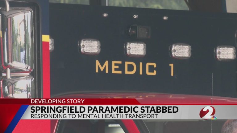 Springfield Firefighter Stabbed by Patient During Court-Ordered Mental Health Transport