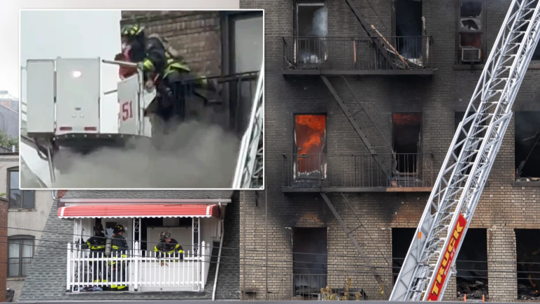 Five-Alarm Bronx Apartment Fire Kills One, Injures 14; FDNY Rescues Child From Fire Escape
