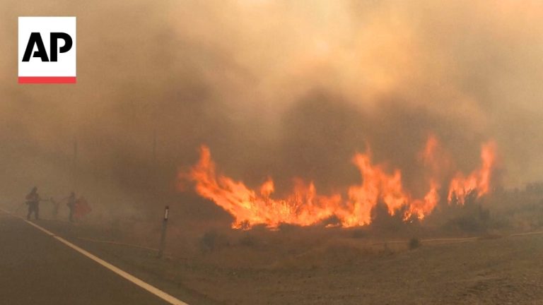 Hawk Fire Forces 90,000 Evacuations Near Reno, Injures 6 Including 3 First Responders