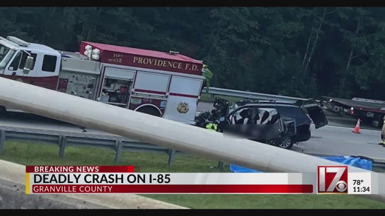 Three Charlotte Family Members Killed When SUV Strikes N.C. Fire Truck Blocking Earlier Crash